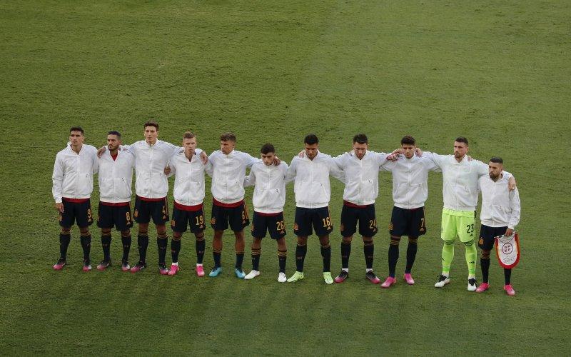 Euro 2020 İspanya - Polonya maçından kareler