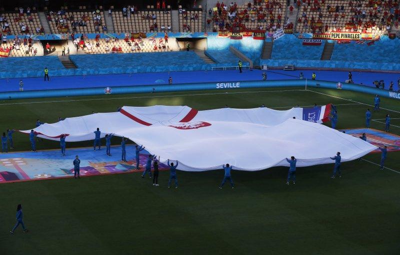Euro 2020 İspanya - Polonya maçından kareler