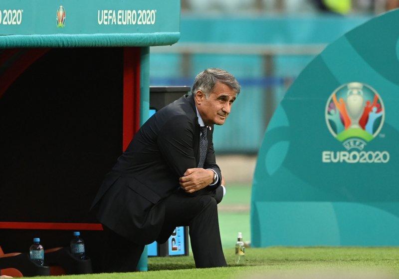 Euro 2020 Türkiye - İsviçre maçından kareler