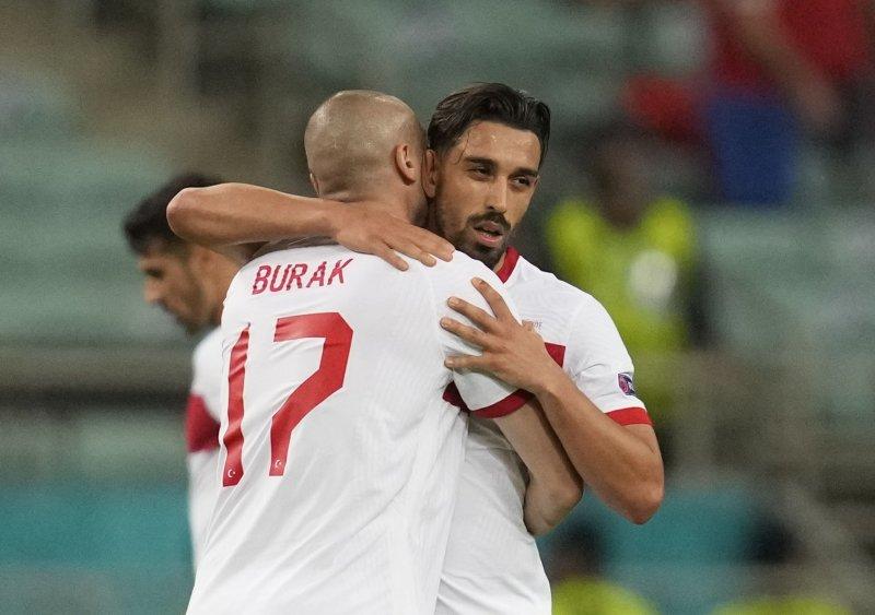 Euro 2020 Türkiye - İsviçre maçından kareler