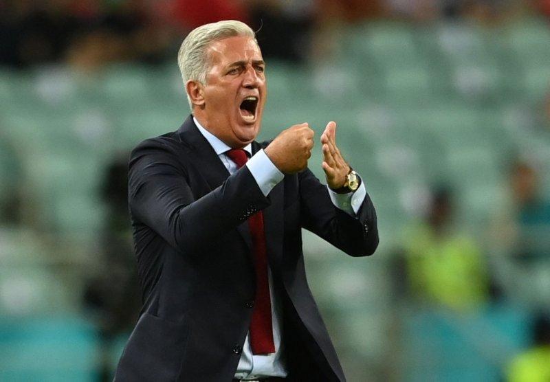 Euro 2020 Türkiye - İsviçre maçından kareler