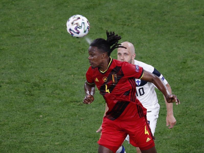 Finlandiya-Belçika maçından kareler