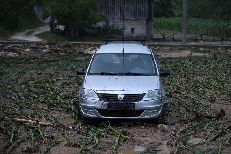 Düzce'de selin oluşturduğu tahribat, gün ağarınca ortaya çıktı