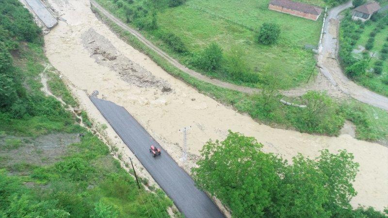 Düzce'de selin oluşturduğu tahribat, gün ağarınca ortaya çıktı