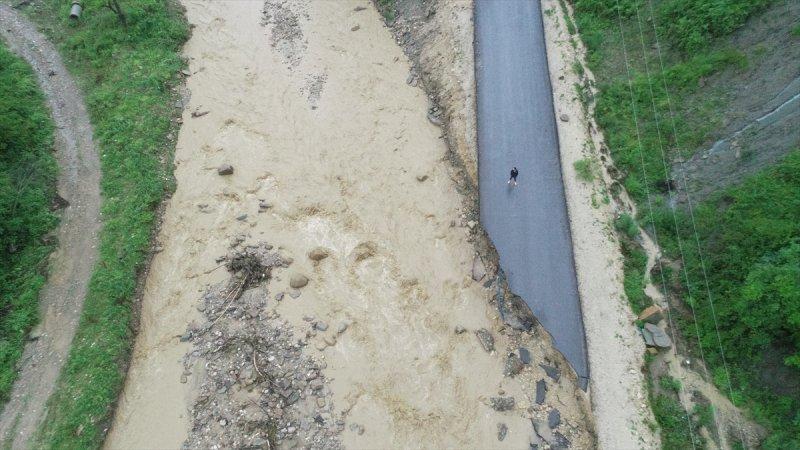 Düzce'de selin oluşturduğu tahribat, gün ağarınca ortaya çıktı