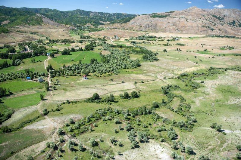 Kuş bakışıyla Ovacık'ın doğal güzellikleri