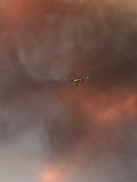 Manavgat'taki yangın, yerleşim yerlerine sıçradı