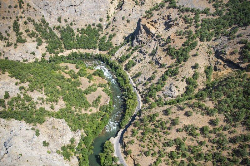 Kuş bakışıyla Ovacık'ın doğal güzellikleri