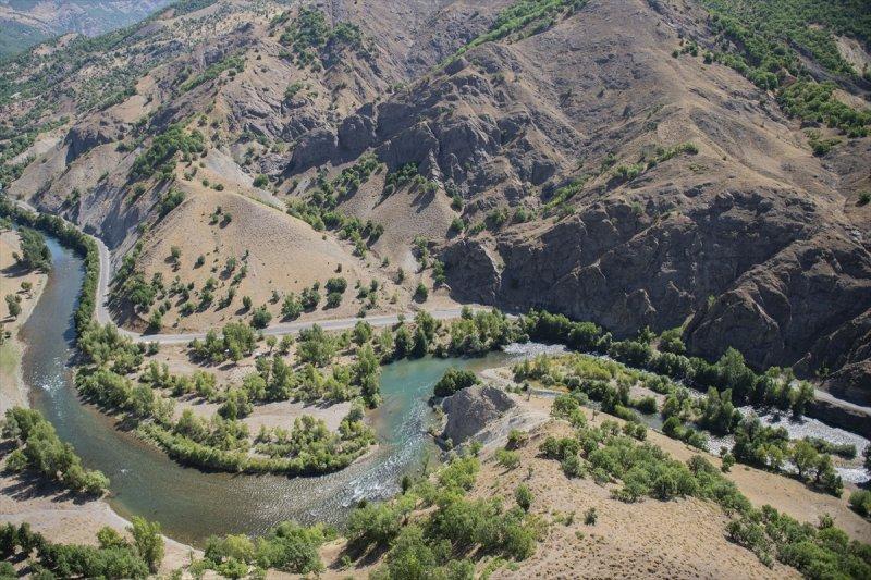 Kuş bakışıyla Ovacık'ın doğal güzellikleri