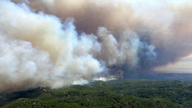 Manavgat'taki yangın, yerleşim yerlerine sıçradı