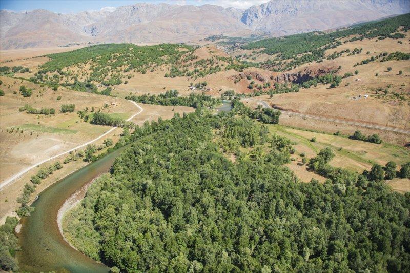 Kuş bakışıyla Ovacık'ın doğal güzellikleri