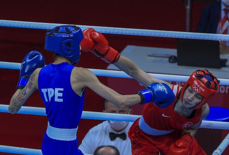 Milli boksör Buse Naz Çakıroğlu Tokyo'da finalde