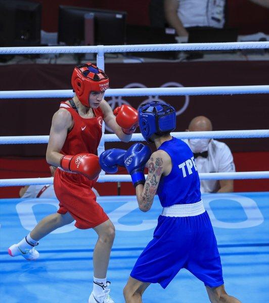 Milli boksör Buse Naz Çakıroğlu Tokyo'da finalde