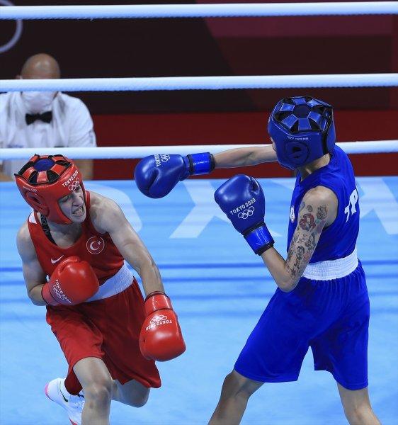 Milli boksör Buse Naz Çakıroğlu Tokyo'da finalde