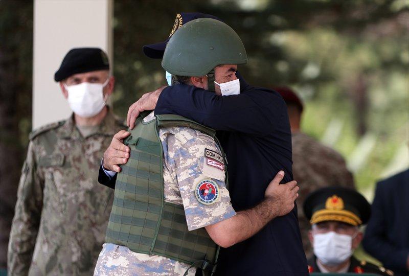 Afganistan'dan tahliye edilen TSK personelini karşılama töreni