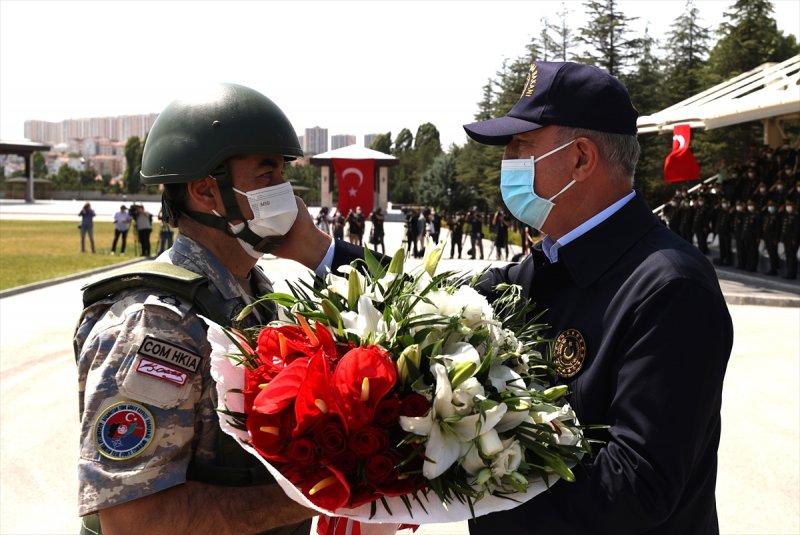 Afganistan'dan tahliye edilen TSK personelini karşılama töreni