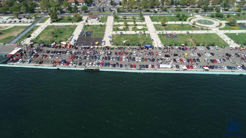 Modifiye araç tutkunları Tekirdağ'da bir araya geldi 