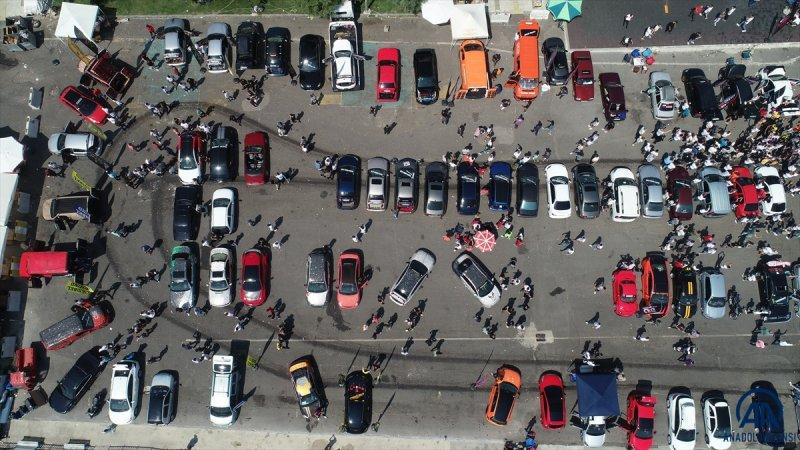 Modifiye araç tutkunları Tekirdağ'da bir araya geldi 