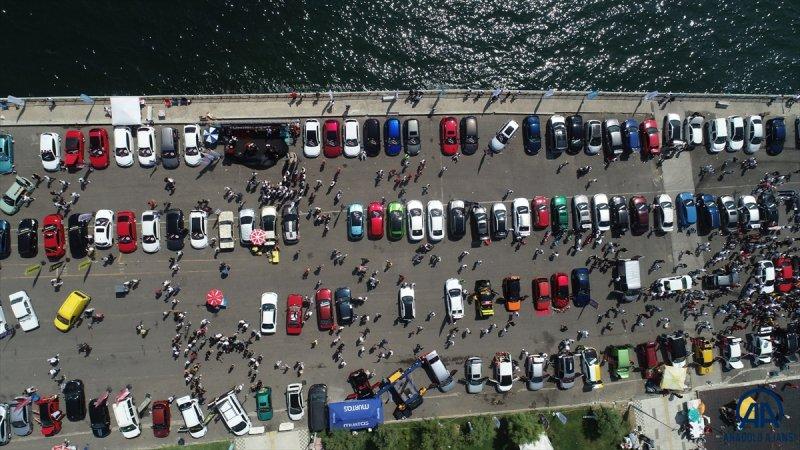 Modifiye araç tutkunları Tekirdağ'da bir araya geldi 