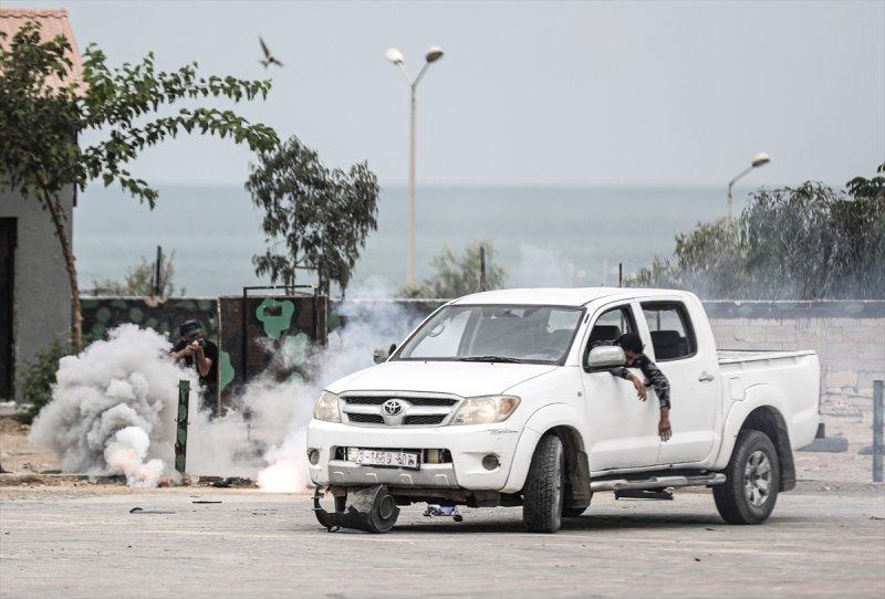 Gazze'de  'Ulusun Kalkanı Alayı' töreni düzenlendi