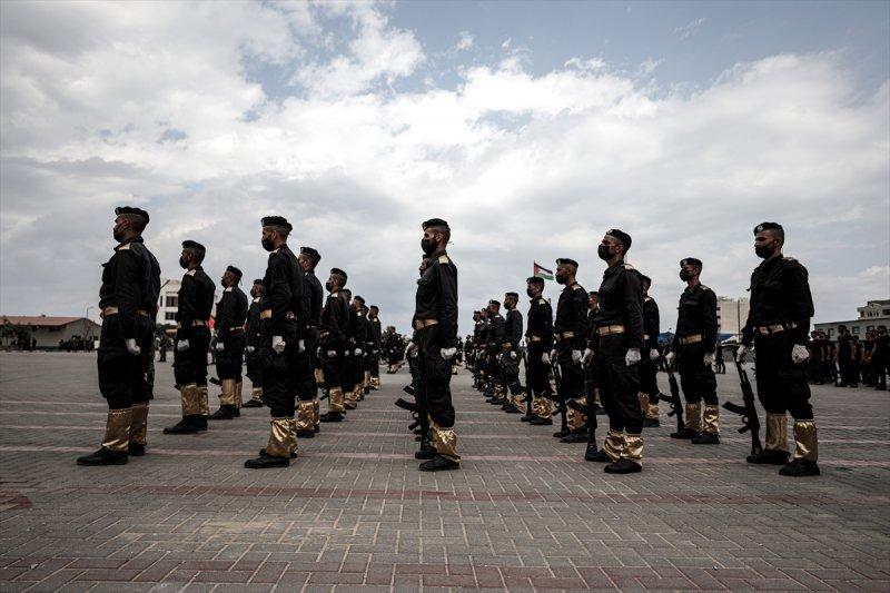 Gazze'de  'Ulusun Kalkanı Alayı' töreni düzenlendi