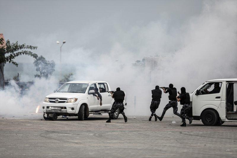 Gazze'de  'Ulusun Kalkanı Alayı' töreni düzenlendi