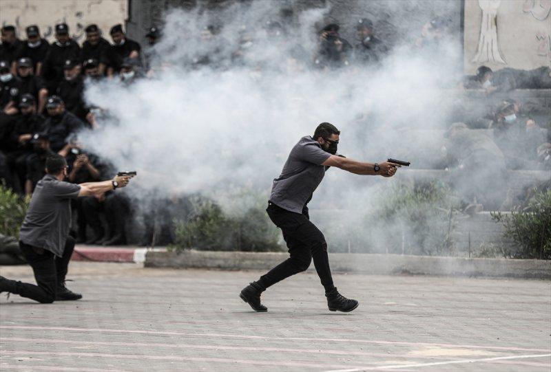 Gazze'de  'Ulusun Kalkanı Alayı' töreni düzenlendi