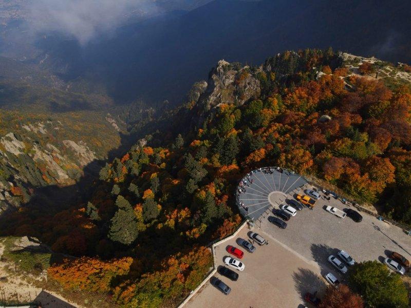 Uludağ'da güz güzelliği
