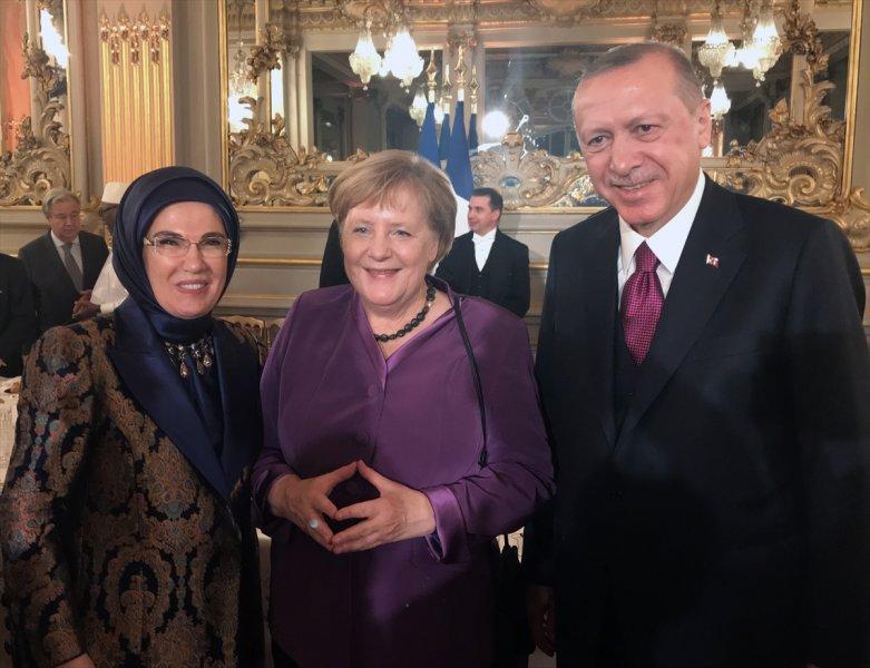 Dünden bugüne Erdoğan ile Merkel'in görüşmeleri