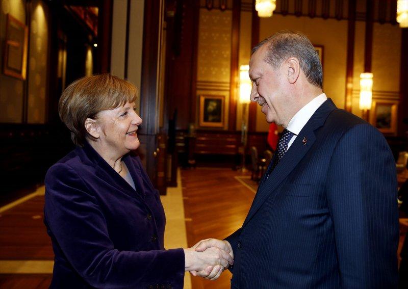 Dünden bugüne Erdoğan ile Merkel'in görüşmeleri