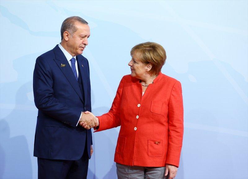 Dünden bugüne Erdoğan ile Merkel'in görüşmeleri