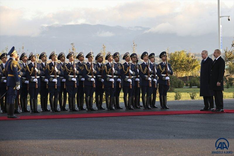 Cumhurbaşkanı Erdoğan, Azerbaycan'da 