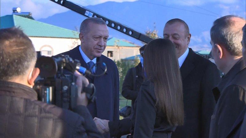 Cumhurbaşkanı Erdoğan, Azerbaycan'da 