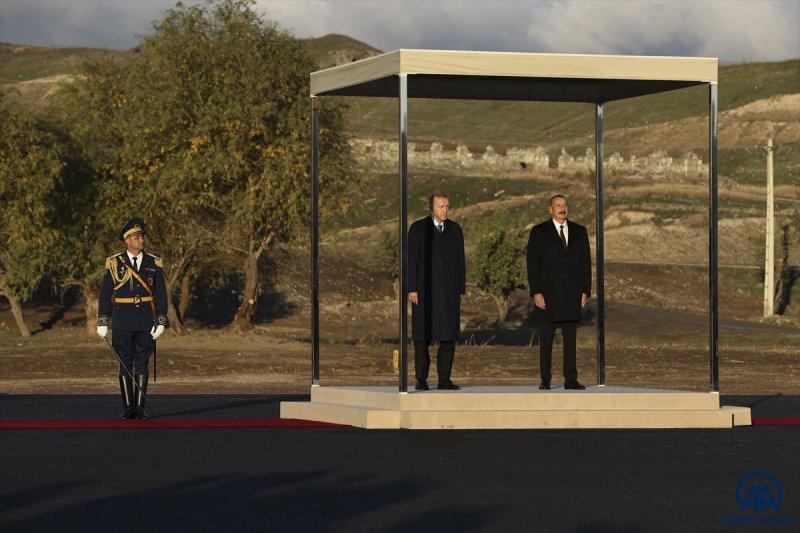 Cumhurbaşkanı Erdoğan, Azerbaycan'da 