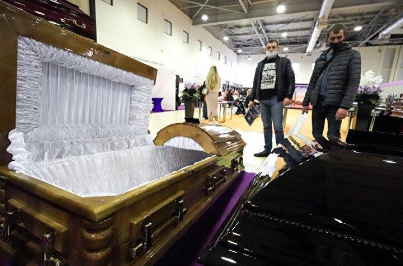 Moskova'da cenaze işleri fuarı