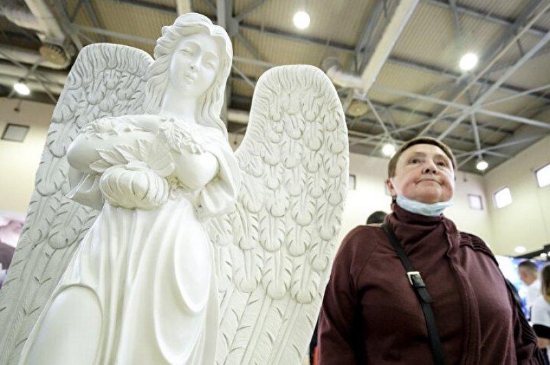 Moskova'da cenaze işleri fuarı