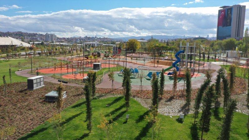 Ankara AKM Millet Bahçesi açıldı