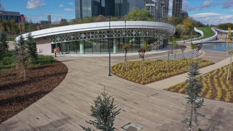 Ankara AKM Millet Bahçesi açıldı