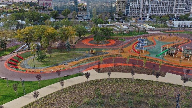 Ankara AKM Millet Bahçesi açıldı
