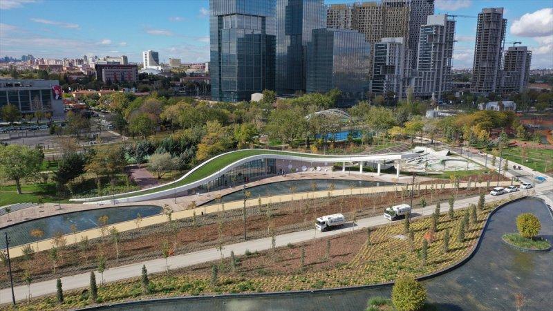 Ankara AKM Millet Bahçesi açıldı