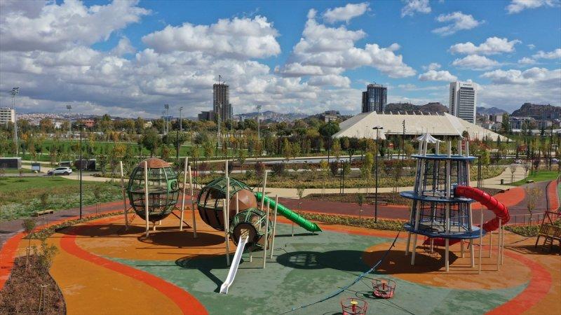 Ankara AKM Millet Bahçesi açıldı