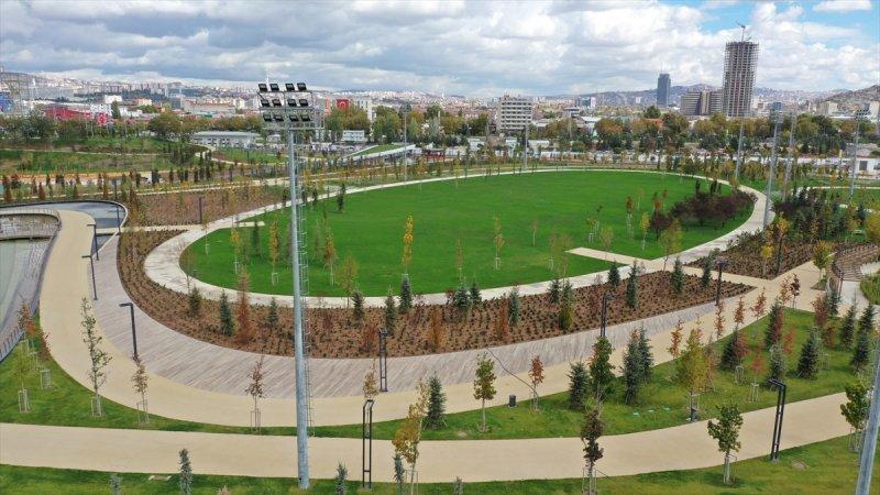 Ankara AKM Millet Bahçesi açıldı