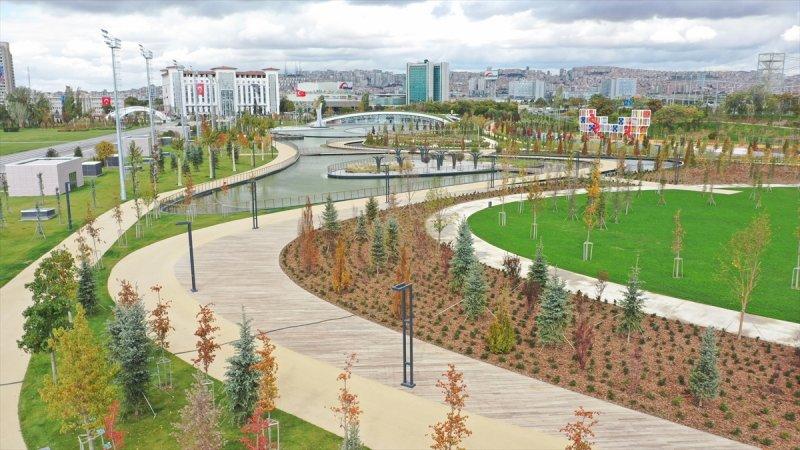 Ankara AKM Millet Bahçesi açıldı