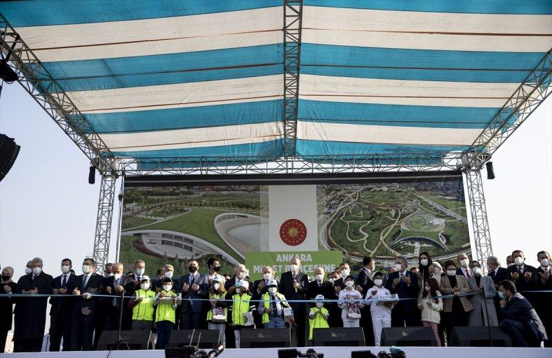 Ankara AKM Millet Bahçesi açıldı