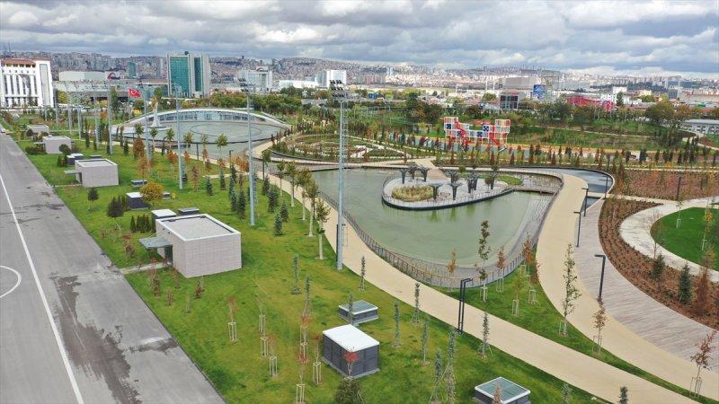 Ankara AKM Millet Bahçesi açıldı