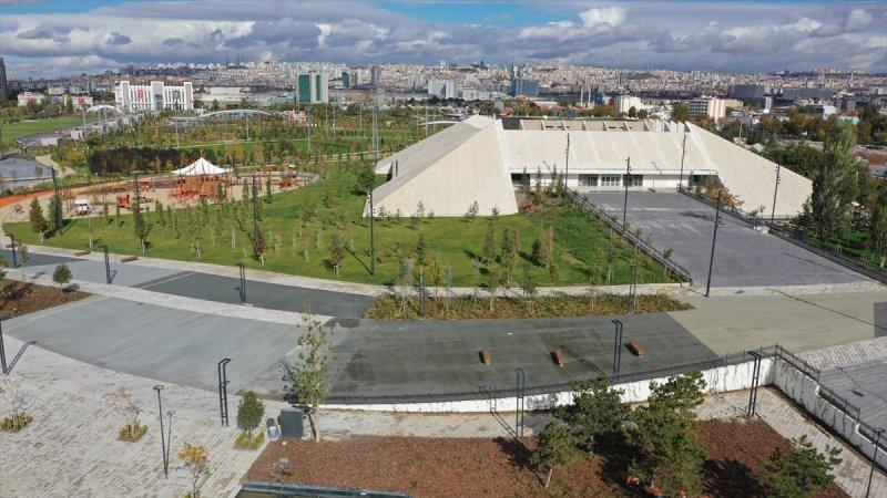 Ankara AKM Millet Bahçesi açıldı