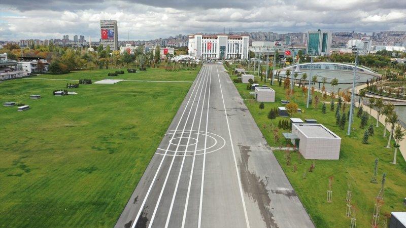 Ankara AKM Millet Bahçesi açıldı