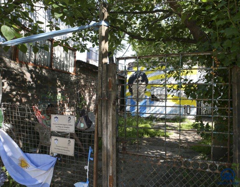 Arjantinli efsane Maradona'nın büyüdüğü ev