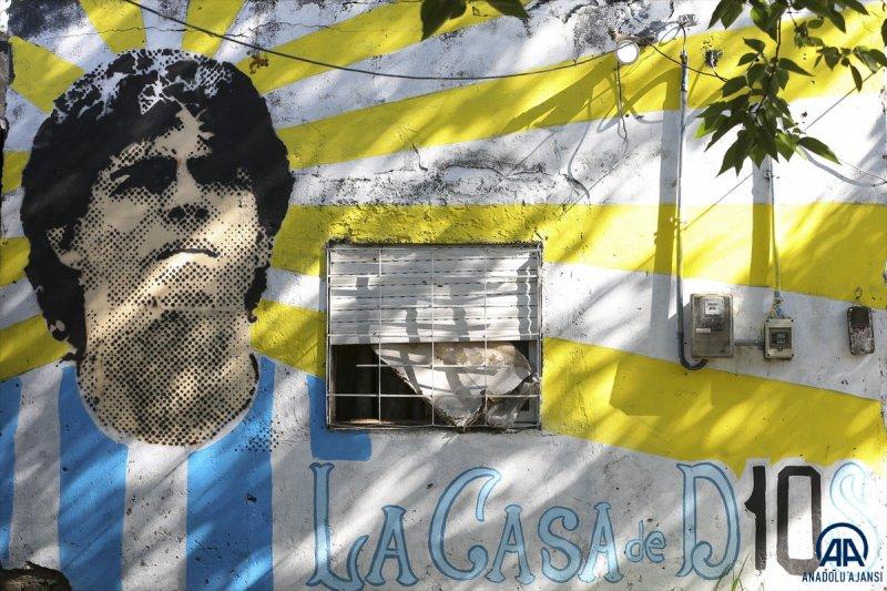 Arjantinli efsane Maradona'nın büyüdüğü ev