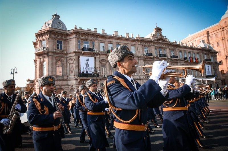 Karabağ Zaferi'nin birinci yıl dönümünde şehitler anıldı